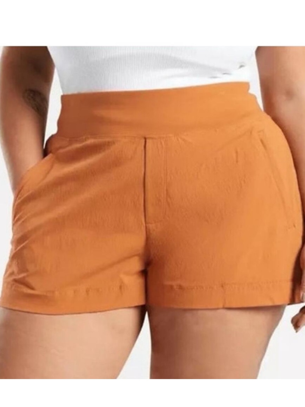 Athleta Trekkie North Shorts Orange Women’s 0
